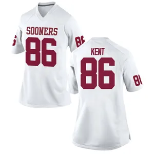 Carson Kent Nike Oklahoma Sooners Women's Game Football College Jersey - White