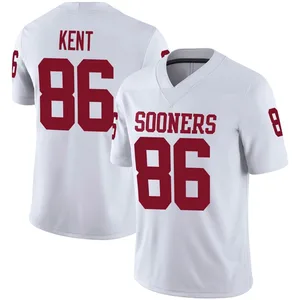 Carson Kent Oklahoma Sooners Youth Game Jordan Football Jersey - White