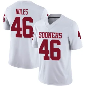 Dax Noles Oklahoma Sooners Youth Game Jordan Football Jersey - White