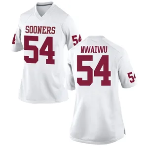 Febechi Nwaiwu Nike Oklahoma Sooners Women's Replica Football College Jersey - White