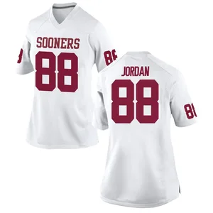 Jacob Jordan Nike Oklahoma Sooners Women's Replica Football College Jersey - White