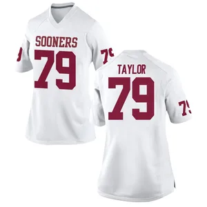 Jake Taylor Nike Oklahoma Sooners Women's Replica Football College Jersey - White