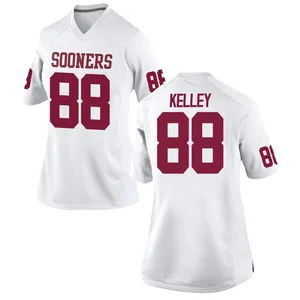 Jordan Kelley Nike Oklahoma Sooners Women's Replica Football College Jersey - White