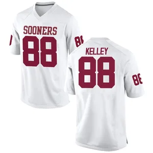 Jordan Kelley Nike Oklahoma Sooners Youth Game Football College Jersey - White