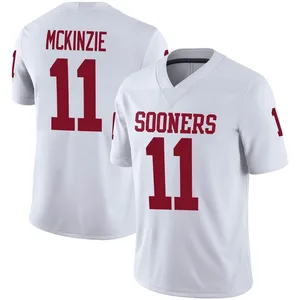 Kobie McKinzie Oklahoma Sooners Youth Game Jordan Football Jersey - White