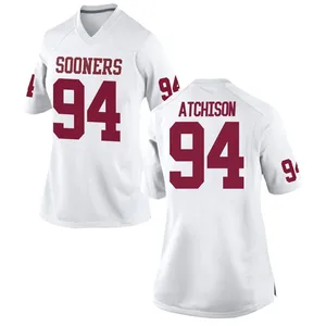 Mari Atchison Nike Oklahoma Sooners Women's Game Football College Jersey - White