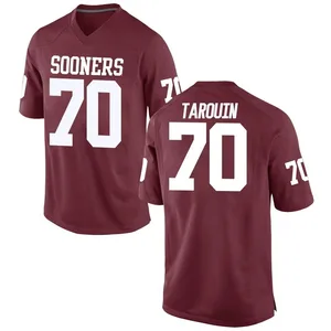Men's Michael Tarquin Nike Oklahoma Sooners Men's Replica Crimson Football College Jersey