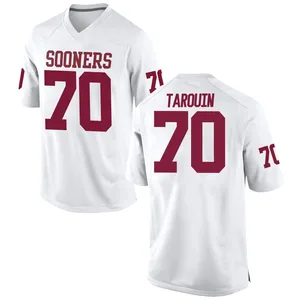 Michael Tarquin Nike Oklahoma Sooners Men's Replica Football College Jersey - White