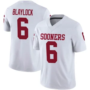 Tory Blaylock Oklahoma Sooners Youth Game Jordan Football Jersey - White