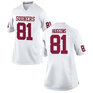 Will Huggins Nike Oklahoma Sooners Women's Game Football College Jersey - White