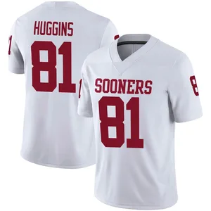 Will Huggins Oklahoma Sooners Youth Game Jordan Football Jersey - White