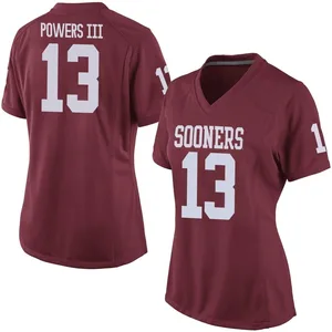 Women's Reggie Powers III Nike Oklahoma Sooners Women's Replica Crimson Football College Jersey