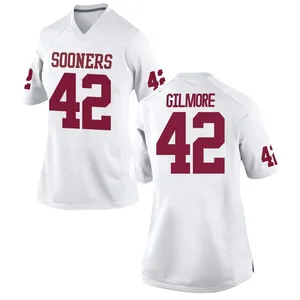 Wyatt Gilmore Nike Oklahoma Sooners Women's Replica Football College Jersey - White