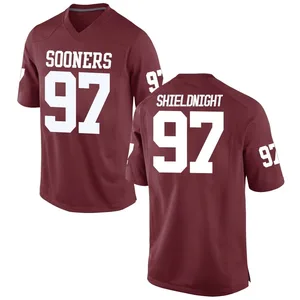 Youth Alex Shieldnight Nike Oklahoma Sooners Youth Replica Crimson Football College Jersey