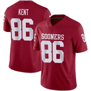Youth Carson Kent Oklahoma Sooners Youth Game Jordan Crimson Football Jersey