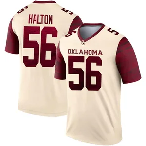 Youth Gracen Halton Oklahoma Sooners Youth Legend Jordan Natural Alternate Football Jersey
