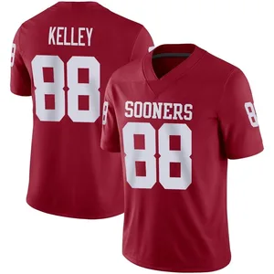 Youth Jordan Kelley Oklahoma Sooners Youth Game Jordan Crimson Football Jersey