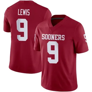 Youth Keontez Lewis Oklahoma Sooners Youth Game Jordan Crimson Football Jersey