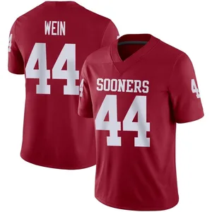Youth Taylor Wein Oklahoma Sooners Youth Game Jordan Crimson Football Jersey