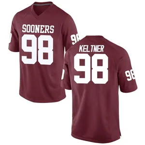 Youth Tyler Keltner Nike Oklahoma Sooners Youth Game Crimson Football College Jersey